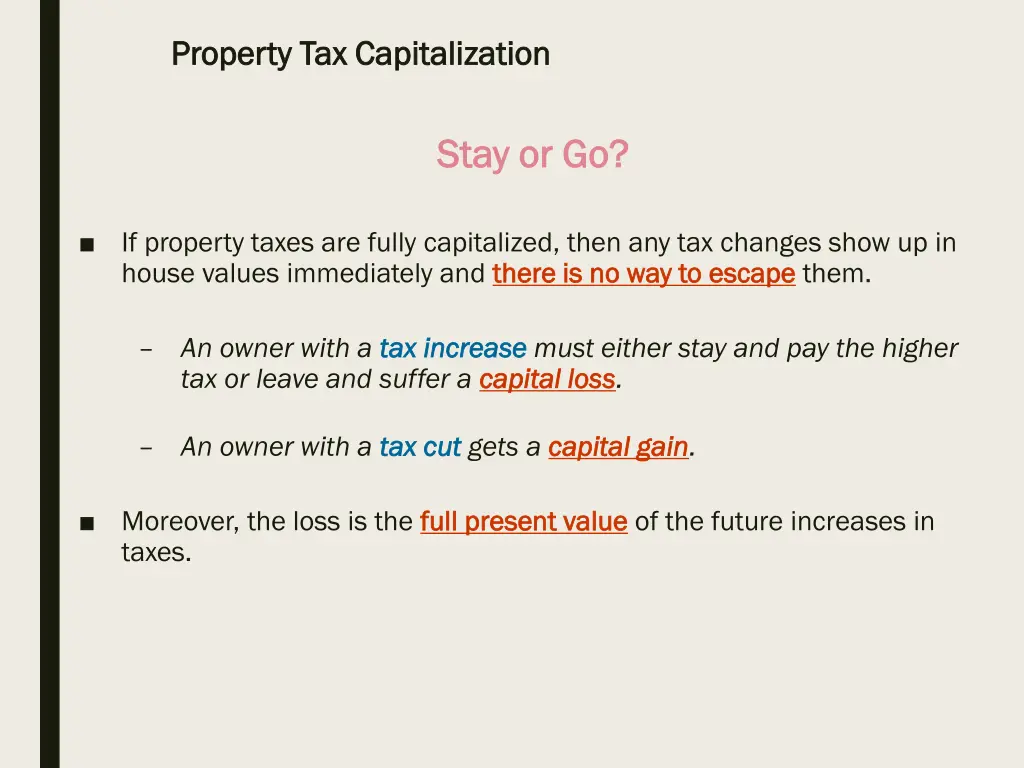 property tax capitalization property 43