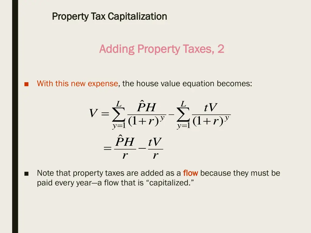 property tax capitalization property 8