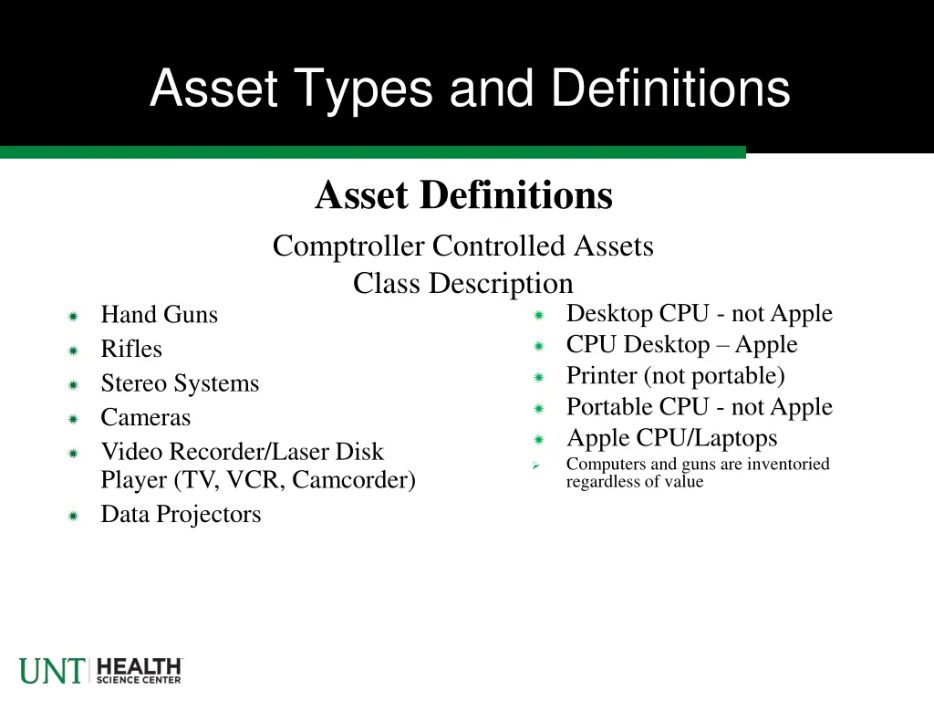 asset types and definitions 5