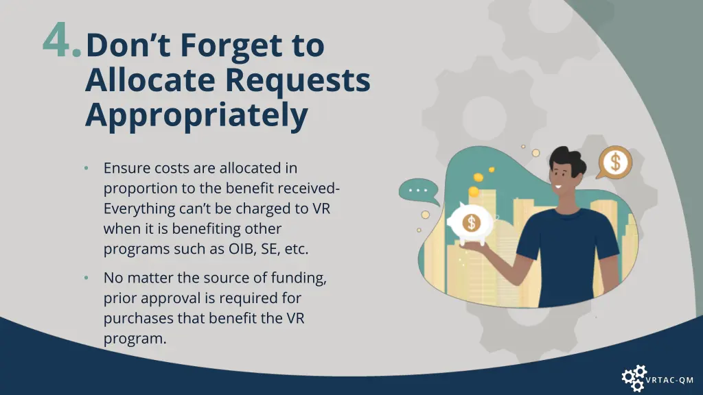 4 don t forget to allocate requests appropriately