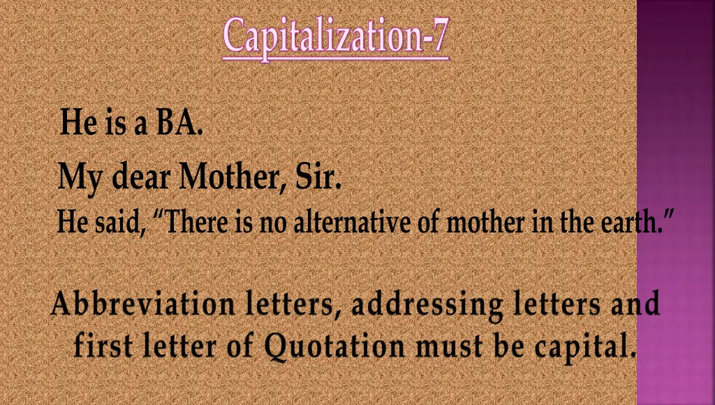 capitalization 6