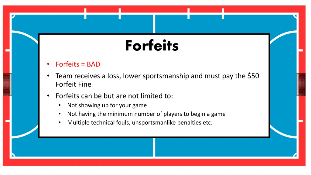 forfeits