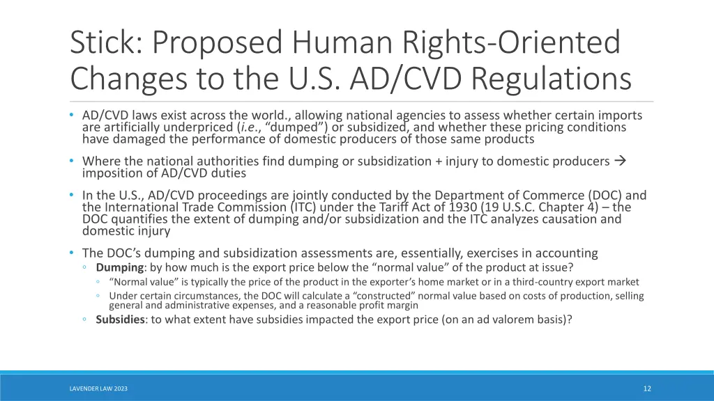 stick proposed human rights oriented changes