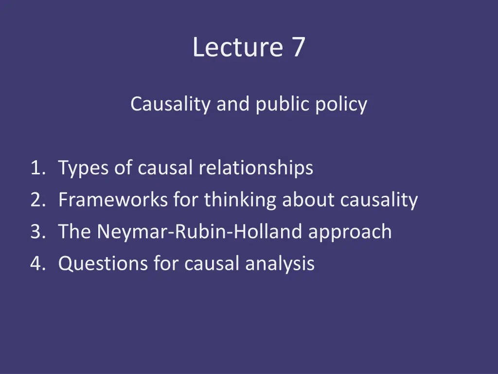 lecture 7