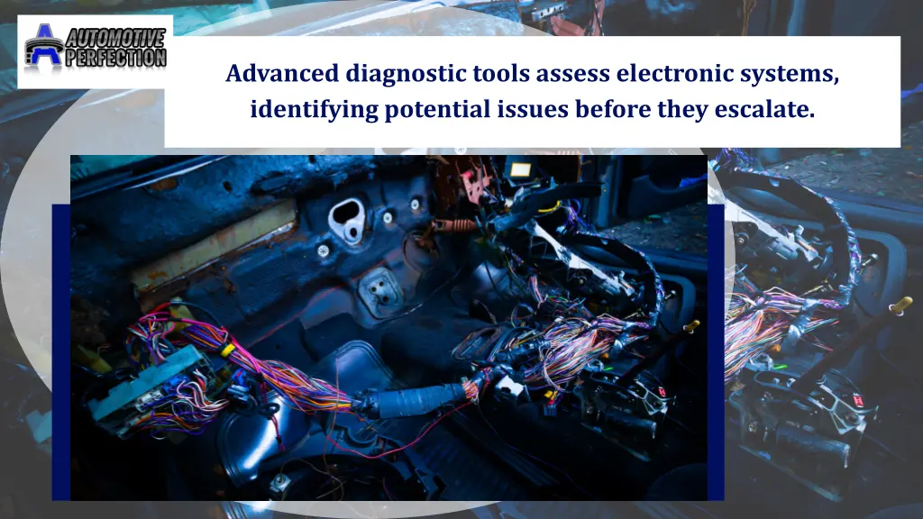 advanced diagnostic tools assess electronic