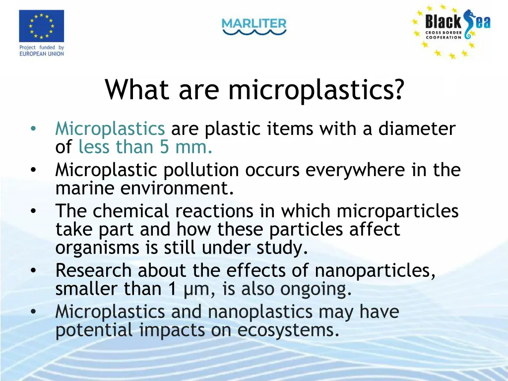 what are microplastics