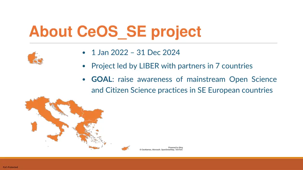 about ceos se project