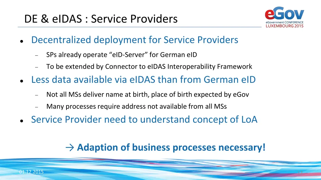 de eidas service providers