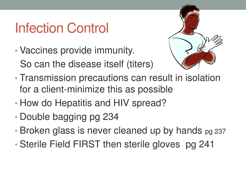 infection control