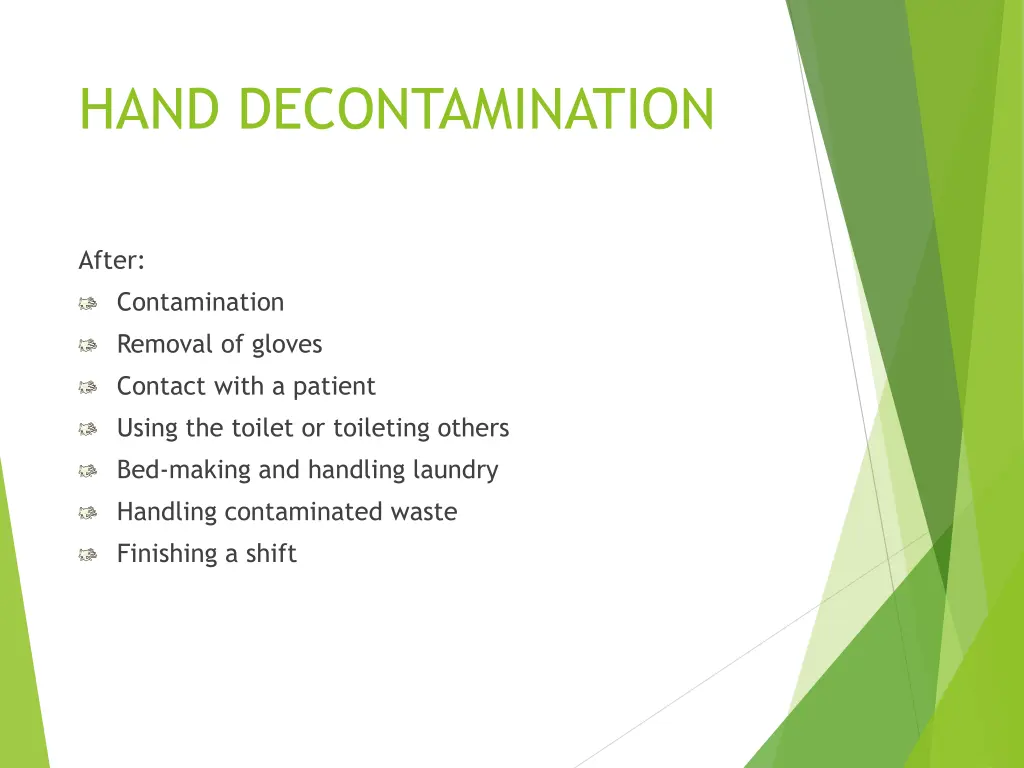 hand decontamination 1