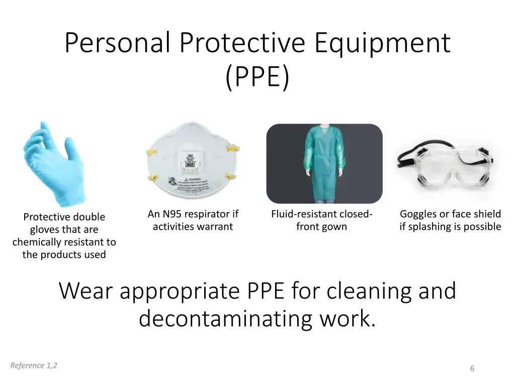 personal protective equipment ppe