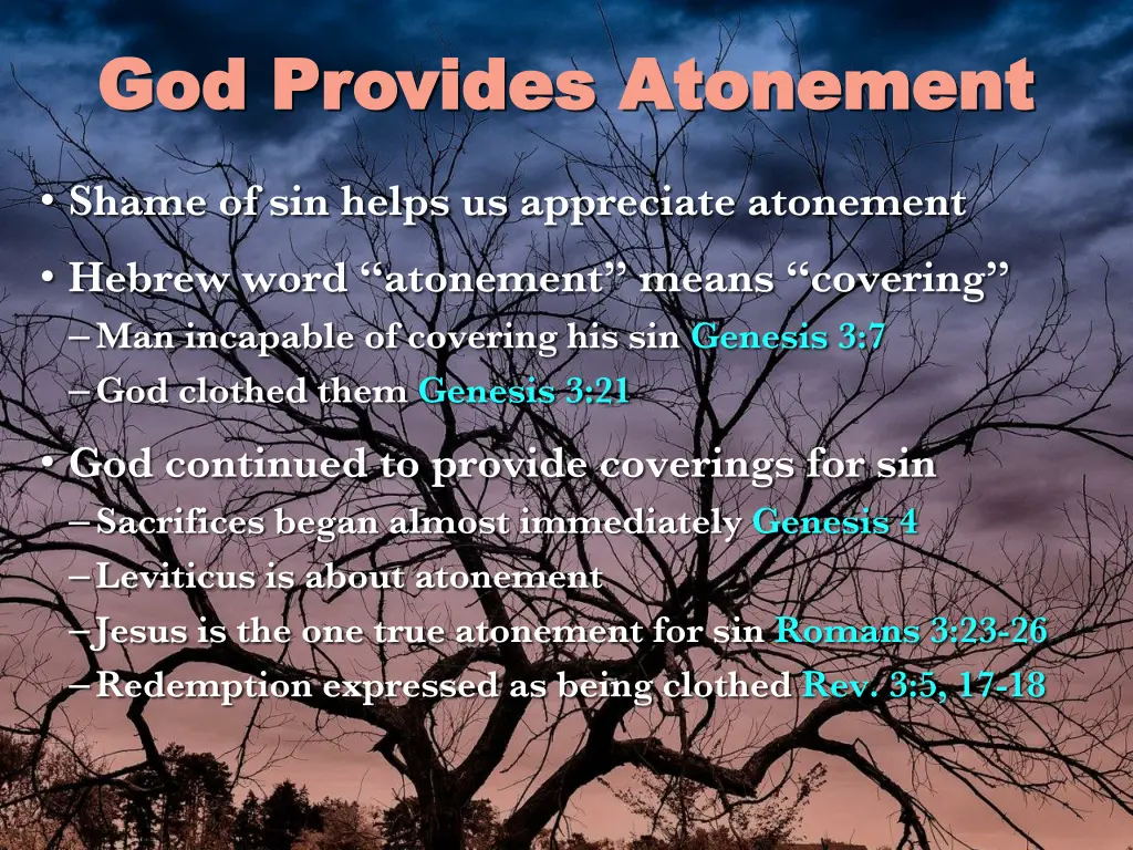 god provides atonement god provides atonement