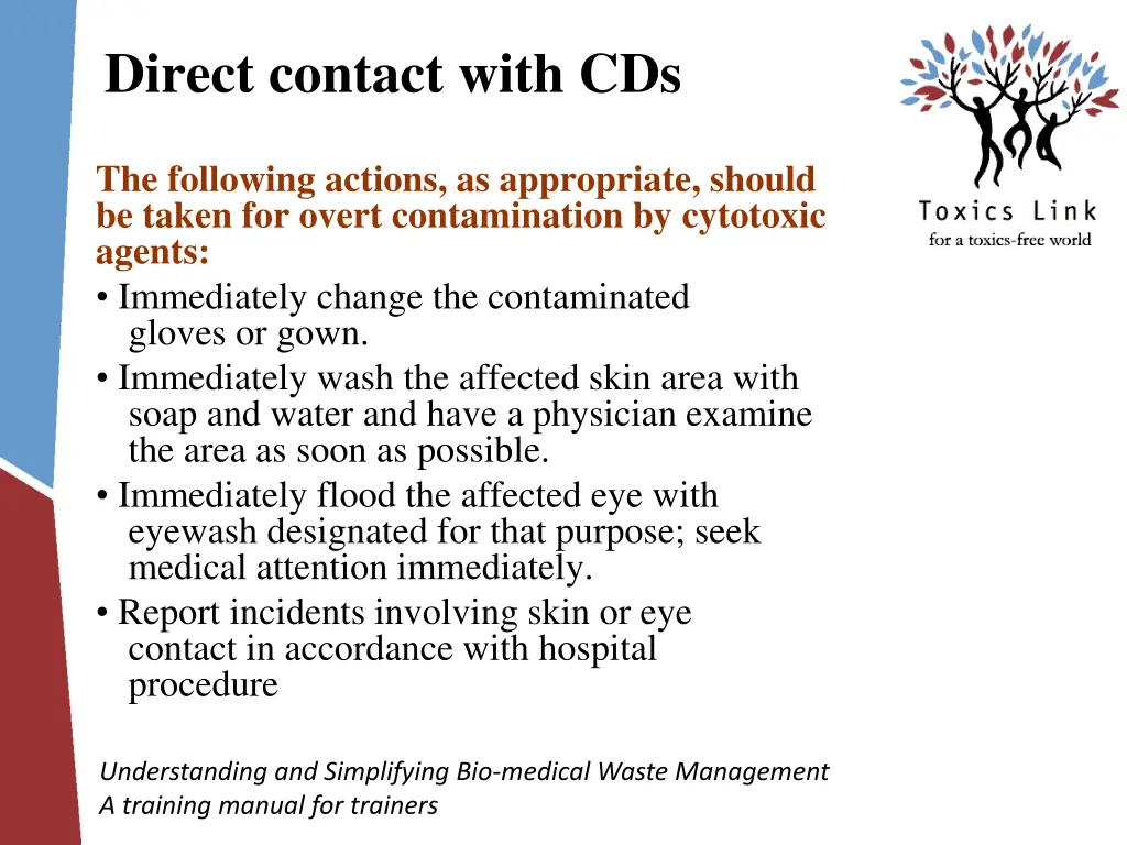 direct contact with cds