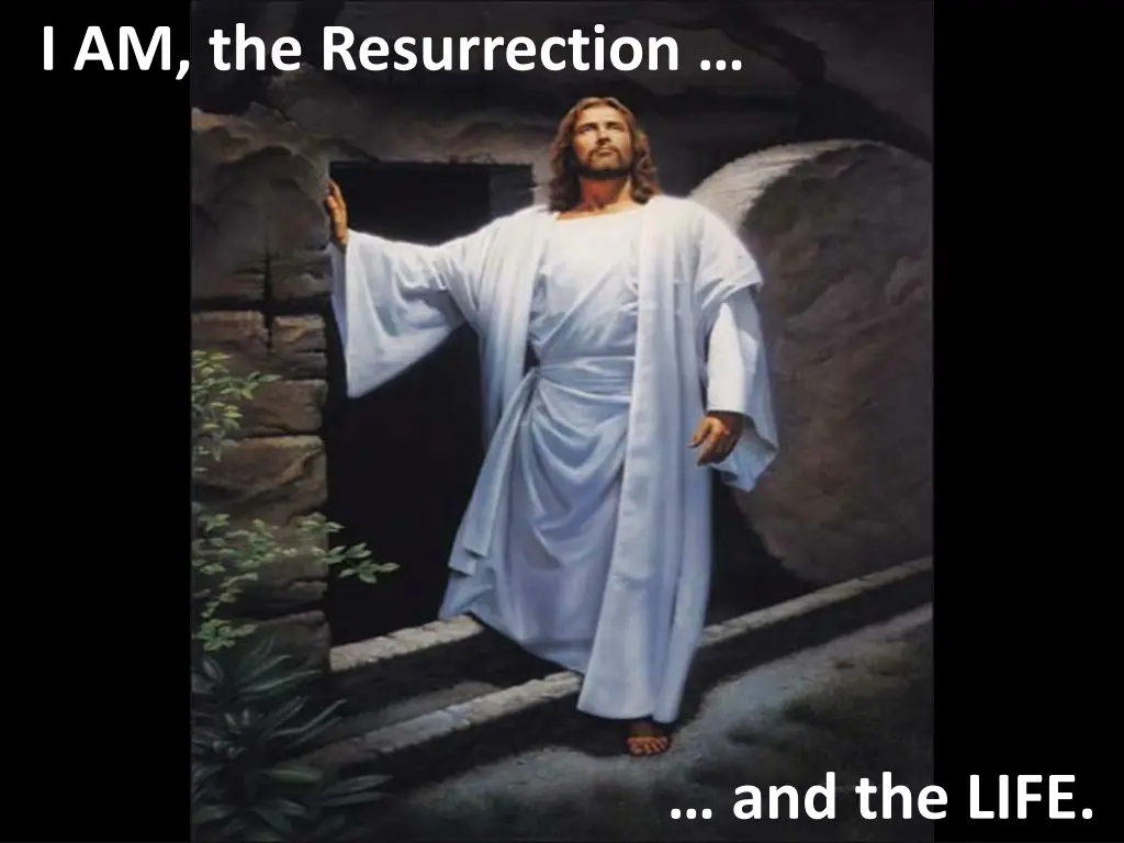 i am the resurrection