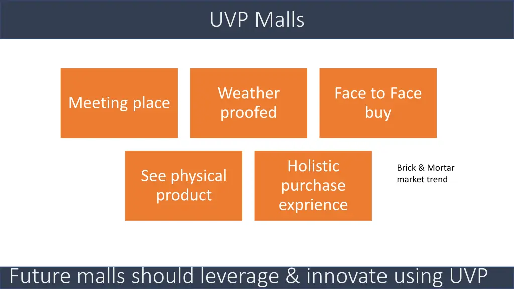 uvp malls