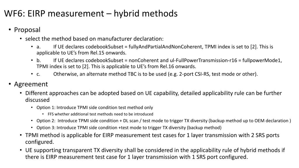 wf6 eirp measurement hybrid methods