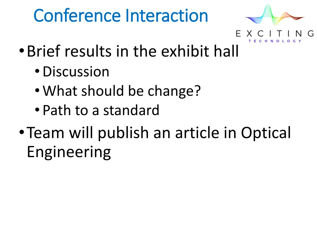 conference interaction conference interaction