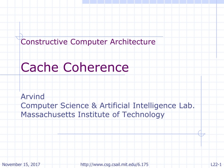 constructive computer architecture