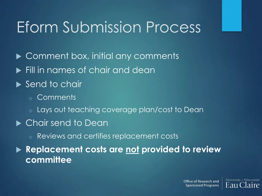 eform submission process