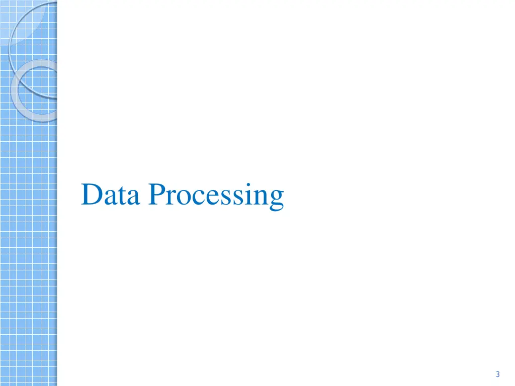 data processing