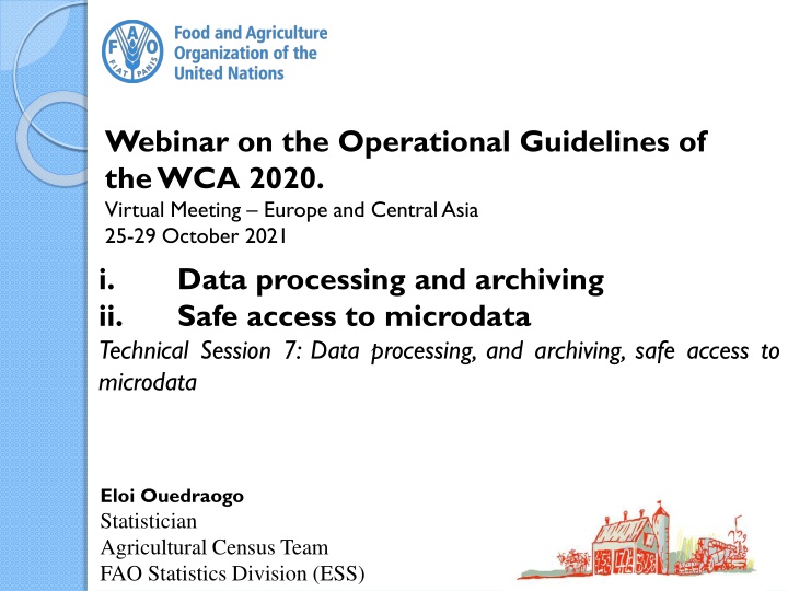 webinar on the operational guidelines