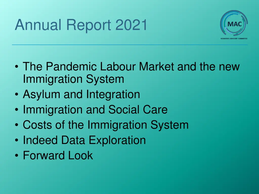 annual report 2021