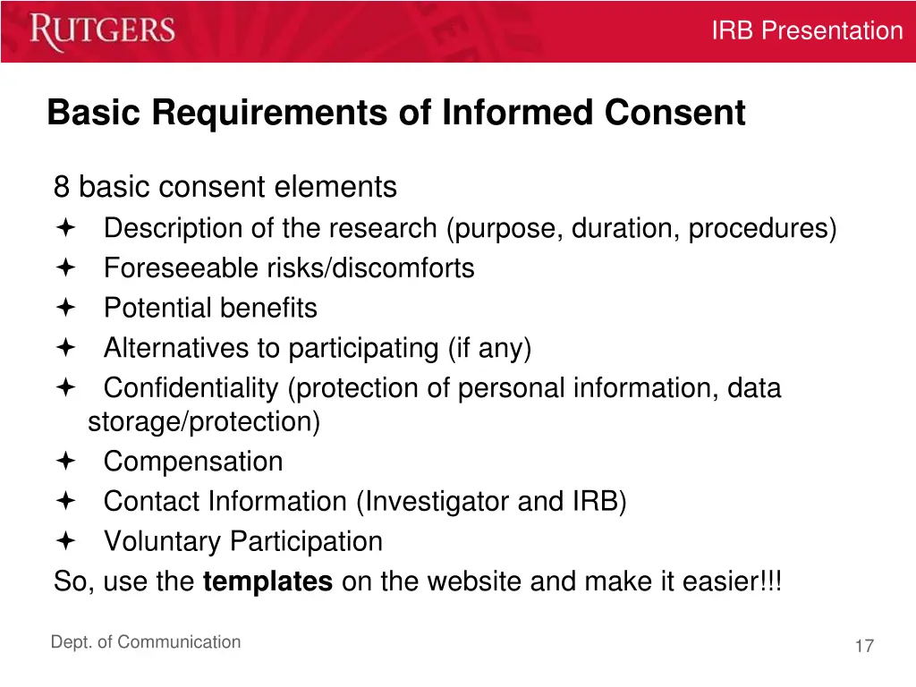 irb presentation 15