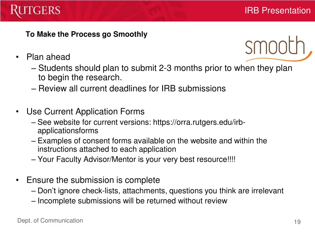 irb presentation 17