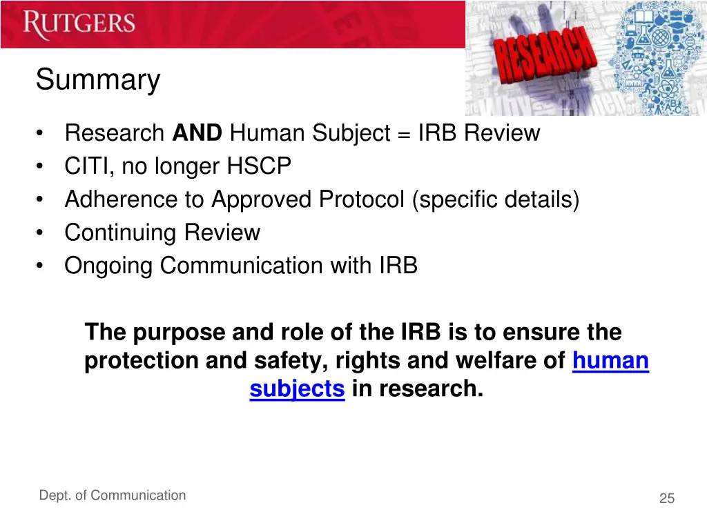 irb presentation 23