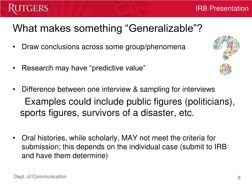 irb presentation 6