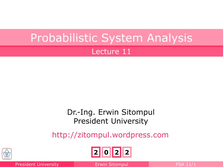 probabilistic system analysis