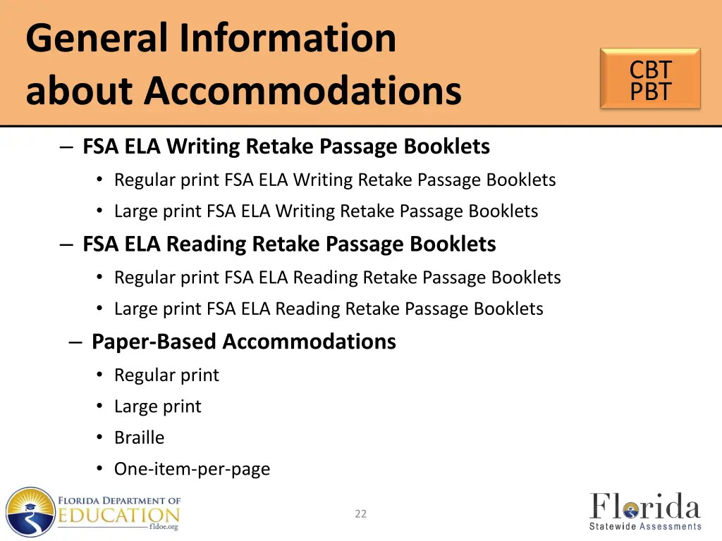 general information about accommodations 2