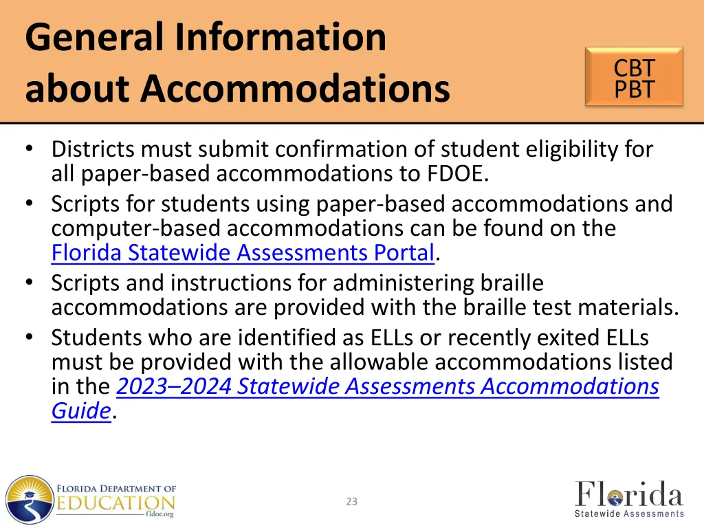 general information about accommodations 3