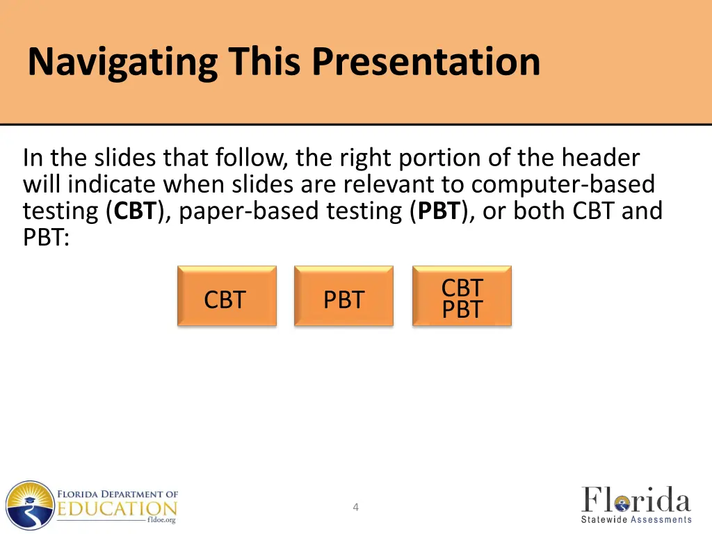 navigating this presentation