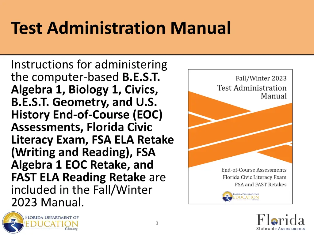 test administration manual