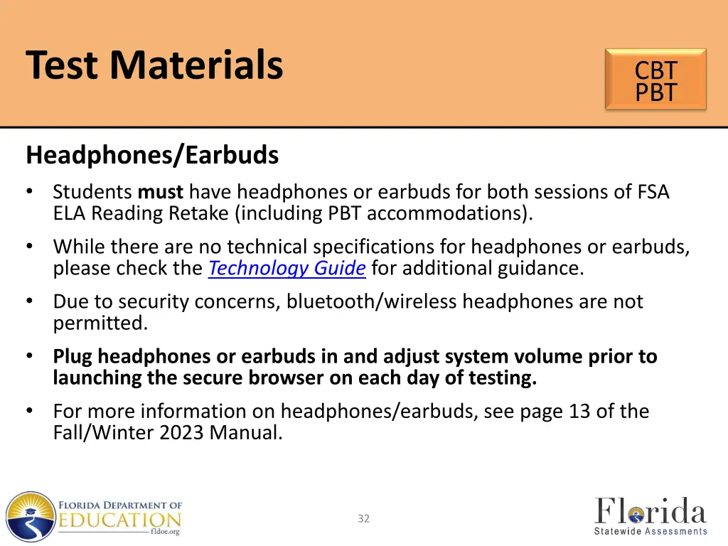 test materials 2