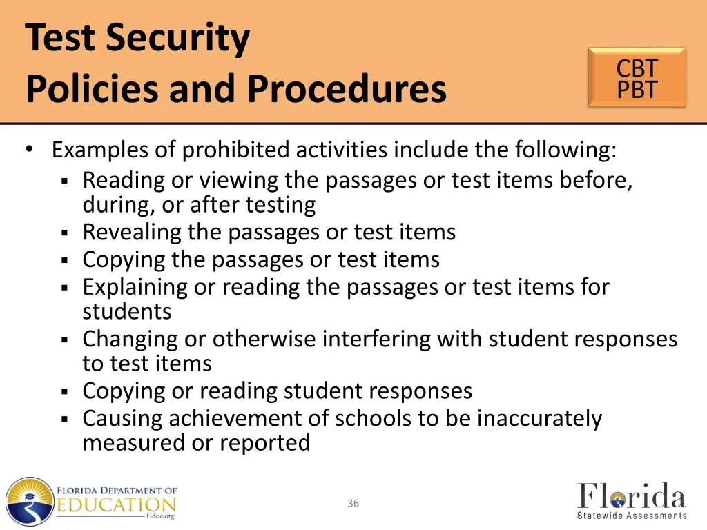 test security policies and procedures 1