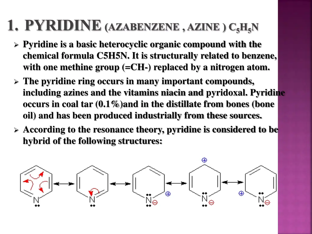 pyridine azabenzene azine c 5 h 5 n