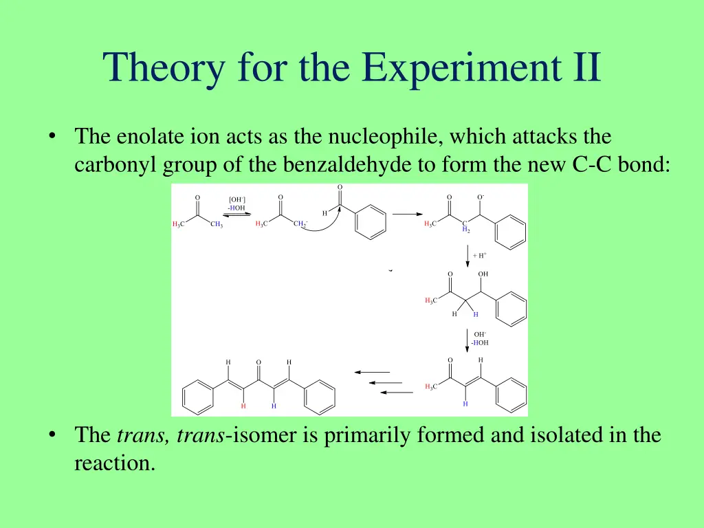 theory for the experiment ii