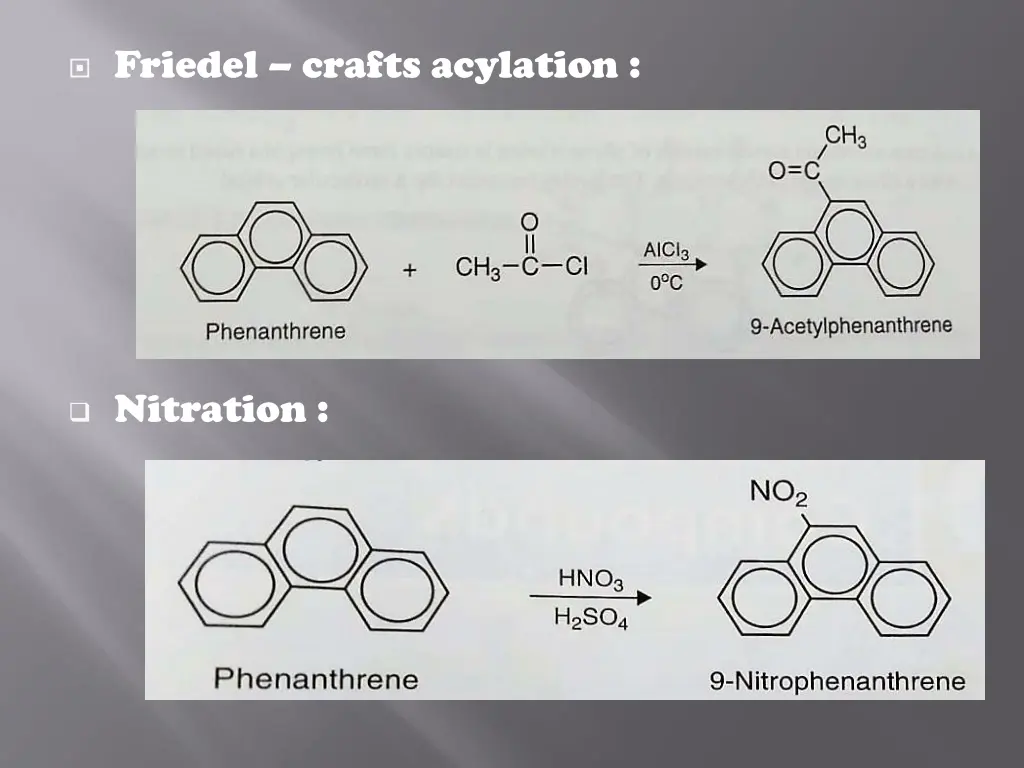 friedel crafts acylation