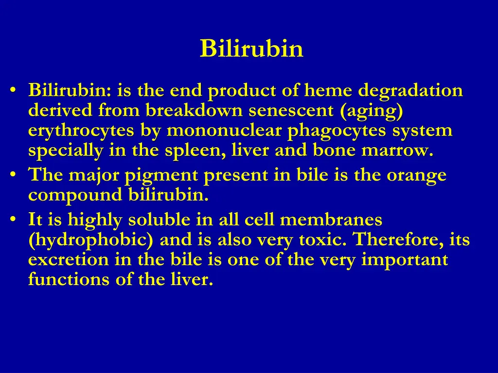 bilirubin