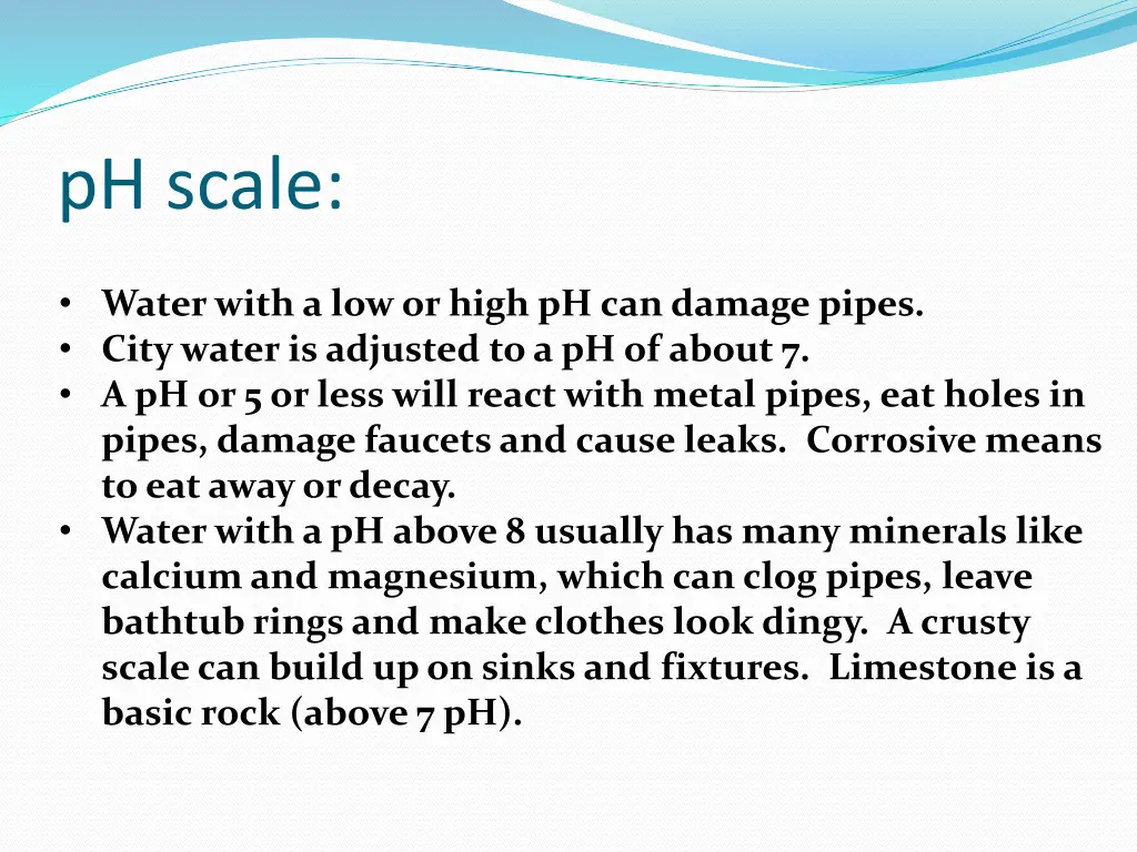 ph scale 1