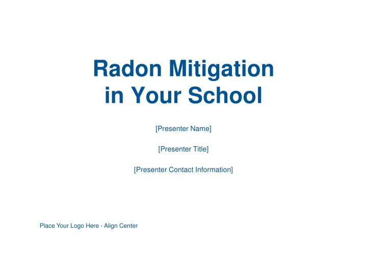 radon mitigation in your school