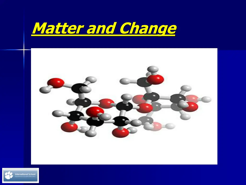 matter and change 7