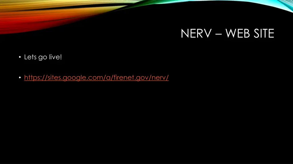 nerv web site