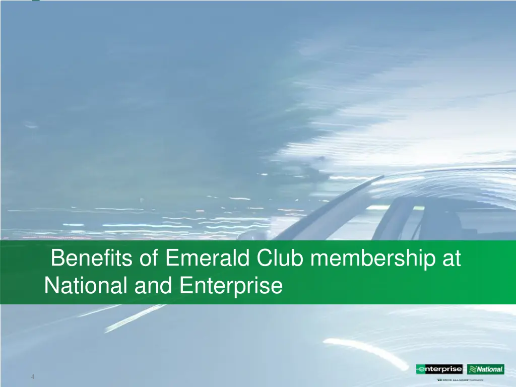 benefits of emerald club membership at national