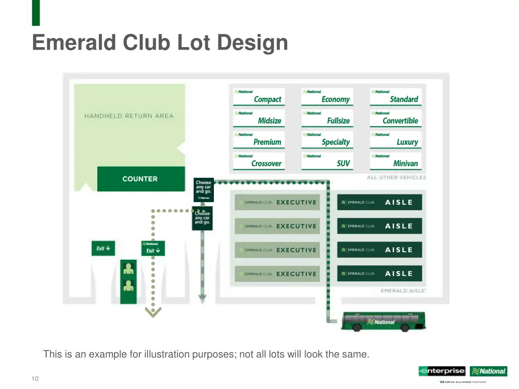 emerald club lot design