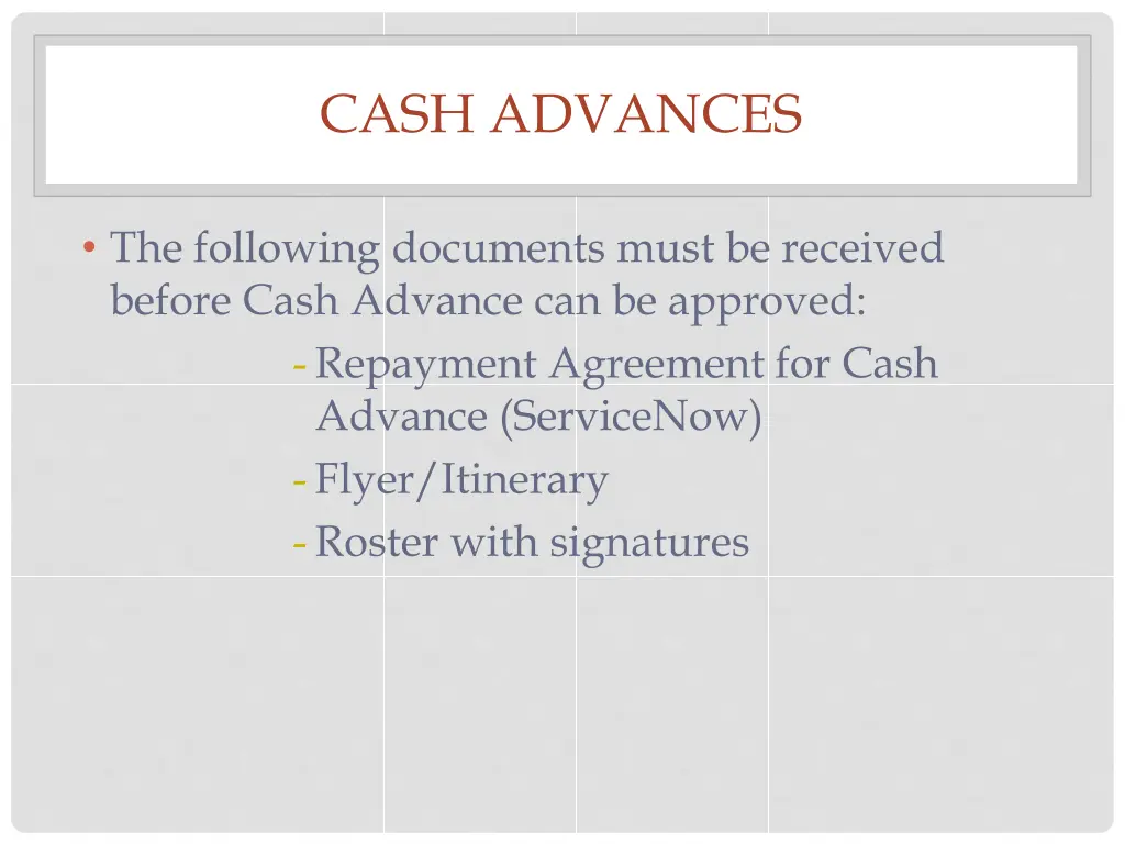 cash advances 1