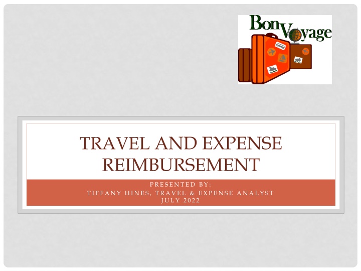 travel and expense reimbursement