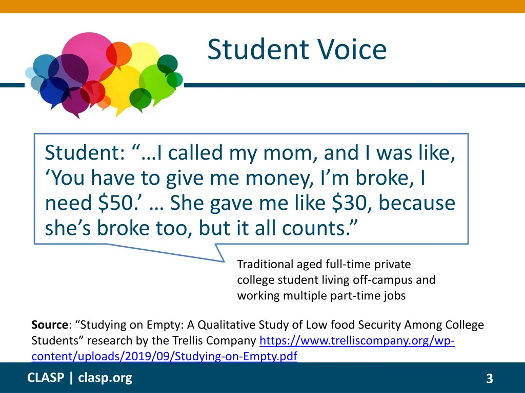 student voice